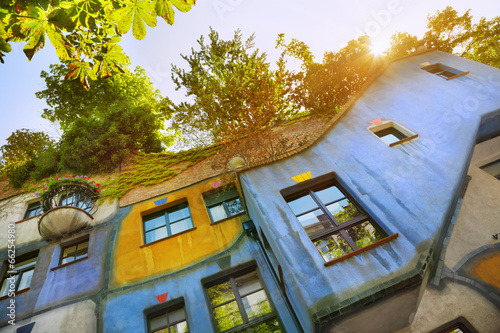 Photo: Hundertwasser house Hundertwasser house