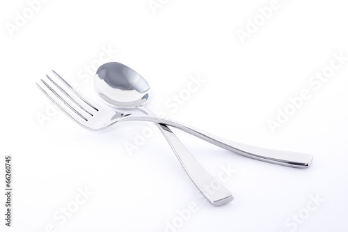 Photo: Spoon and fork Spoon and fork