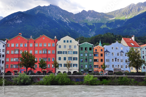 Photo: Colorful houses of Innsbruck, Austria Colorful houses of Innsbruck, Austria