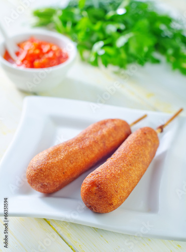 Photo: corndogs corndogs