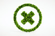 3d render image of eco cancel symbol 3d render image of eco cancel symbol