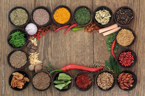 Photo: Herb and Spice Border Herb and Spice Border