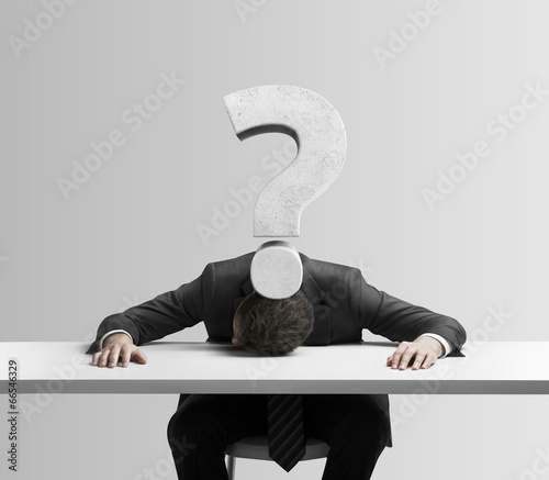 Photo: tired businessman tired businessman