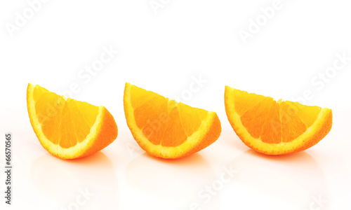 Photo: Orange wedges Orange wedges