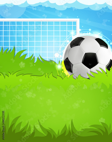 Vector: Soccer field Soccer field