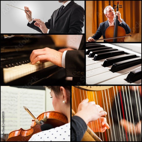 Photo: People playing musical instrument People playing musical instrument