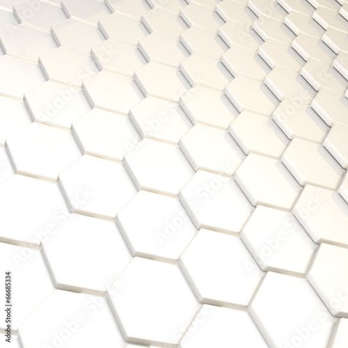 Naklejka dekoracyjna Abstract background hexagon plate