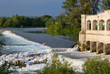 Lock on Isonzo River near Sagrado Lock on Isonzo River near Sagrado