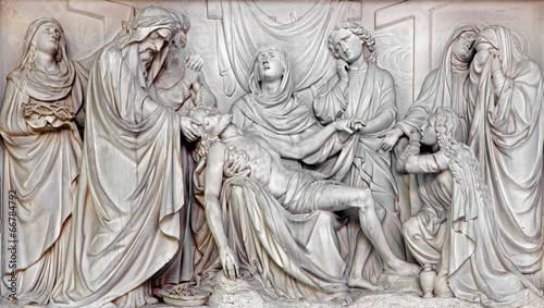 Photo: Mechelen - Deposition of the cross - Our Lady across de Dyle. Mechelen - Deposition of the cross - Our Lady across de Dyle.
