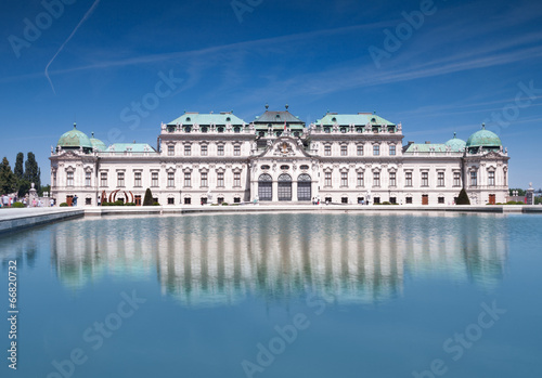 Photo: Belvedere castle in Vienna Belvedere castle in Vienna
