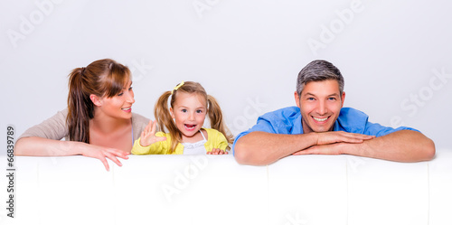 Photo: family at home family at home