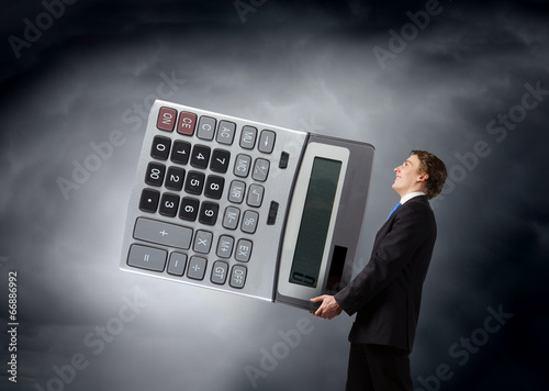 Photo: Man accountant Man accountant
