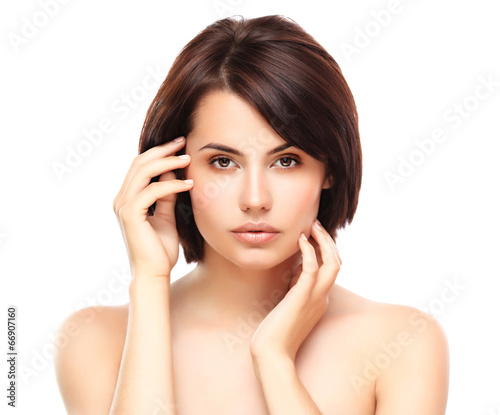 Photo: Beautiful Girl.Perfect Skin. Beauty Face. Professional Makeup Beautiful Girl.Perfect Skin. Beauty Face. Professional Makeup