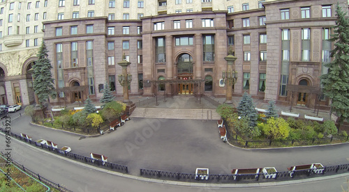Photo: Entrance of house on Kotelnicheskaya Embankment in Moscow Entrance of house on Kotelnicheskaya Embankment in Moscow