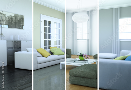 Illustration: modern Apartment Interior Design modern Apartment Interior Design