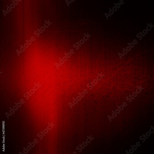 Illustration: Red grunge brushed metal background Red grunge brushed metal background