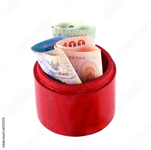 Photo: thai money banknotes thai money banknotes