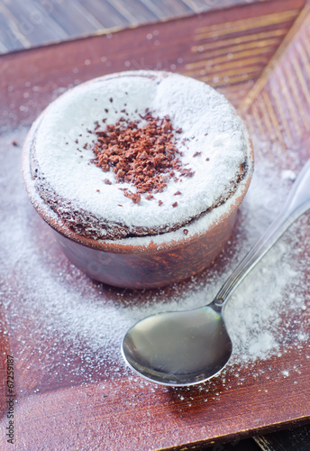 Photo: chocolate souffle chocolate souffle