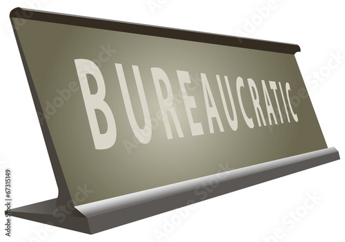 Vector: Table office signs bureaucratic Table office signs bureaucratic