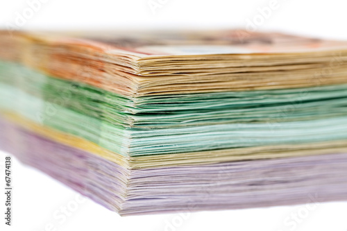Photo: Viele verschiedene Euro-Geldscheine Viele verschiedene Euro-Geldscheine