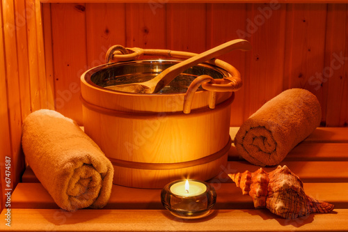 Photo: Wellness und Spa in der Sauna Wellness und Spa in der Sauna