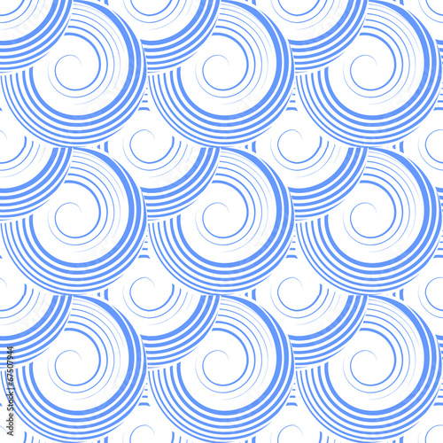 Vector: Seamless pattern with spiral circle elements. Seamless pattern with spiral circle elements.