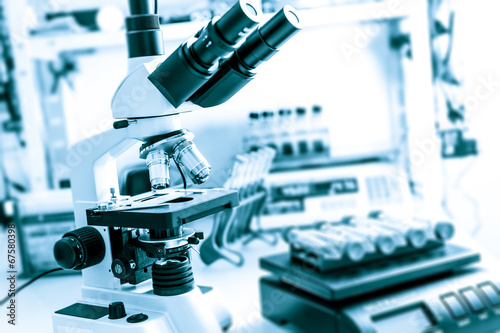 Photo: Modern medical laboratory Modern medical laboratory