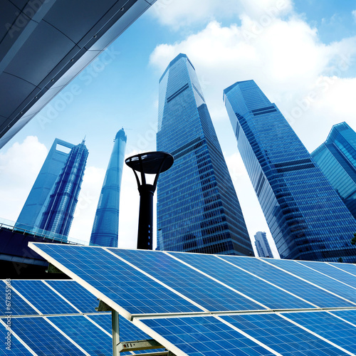 Skyscrapers in Shanghai, China