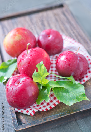 Photo: fresh plums fresh plums