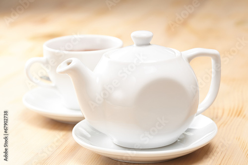 Photo: teapot with tea teapot with tea