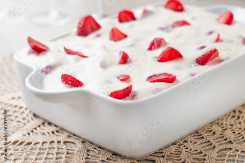 Photo: Semifreddo alle fragole Semifreddo alle fragole