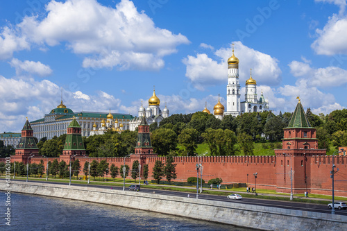 Photo: Moscow, Russia. View of the Kremlin and Kremlevskaya Embankment Moscow, Russia. View of the Kremlin and Kremlevskaya Embankment