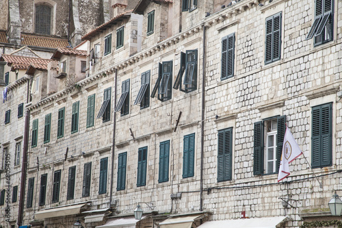 Photo: Details of Dubrovnik's buildings Details of Dubrovnik's buildings
