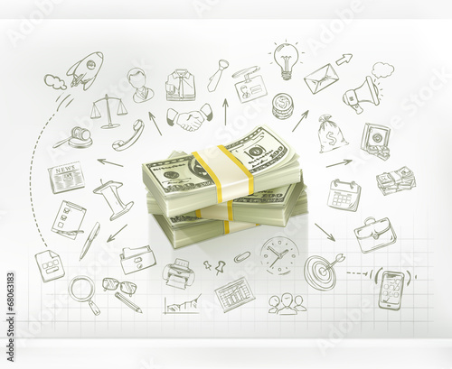 Vector: Money, business infographics vector Money, business infographics vector