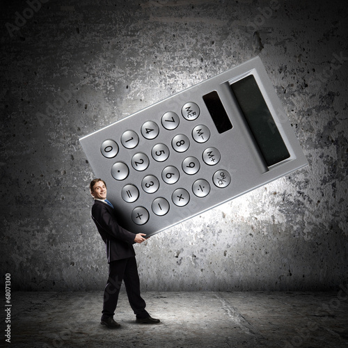 Photo: Man accountant Man accountant