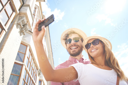 Photo: Young tourists Young tourists