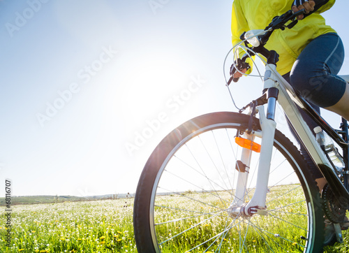 Photo: cycling at summer cycling at summer