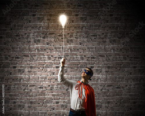 Photo: Brave superhero Brave superhero