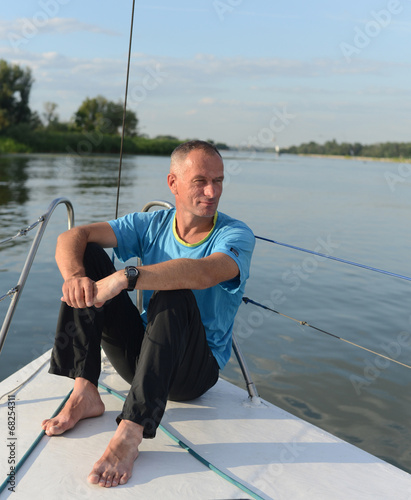 Photo: Relaxation on yacht Relaxation on yacht