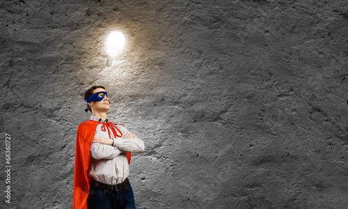 Photo: Brave superhero Brave superhero