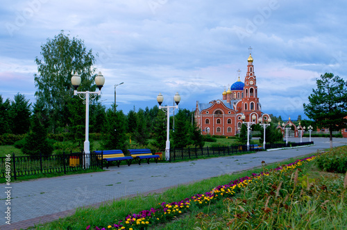 Photo: Cathedral of St. Vladimir Novocheboksarsk. Cathedral of St. Vladimir Novocheboksarsk.