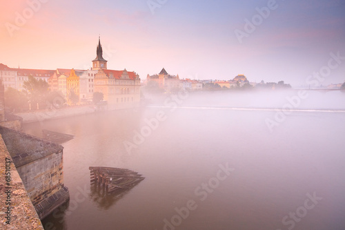 Photo: Charles Bridge in Prague, Czech Republic. Charles Bridge in Prague, Czech Republic.