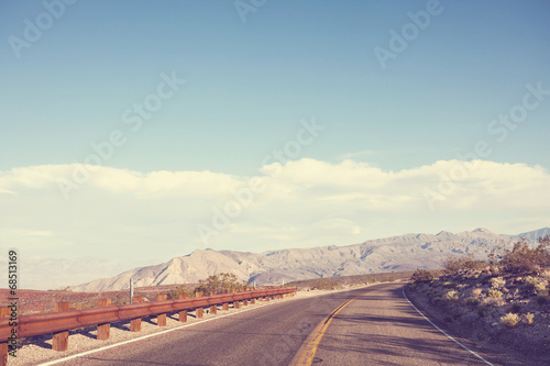 Photo: Road in prairie Road in prairie