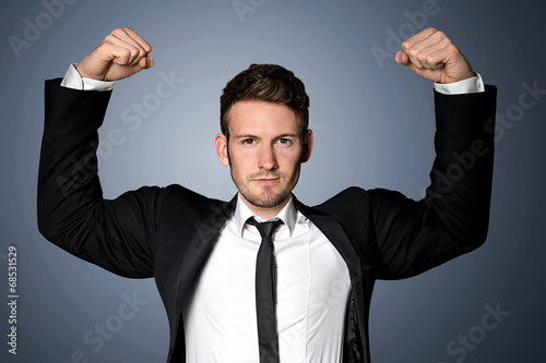 Photo: Strong Businessman Strong Businessman