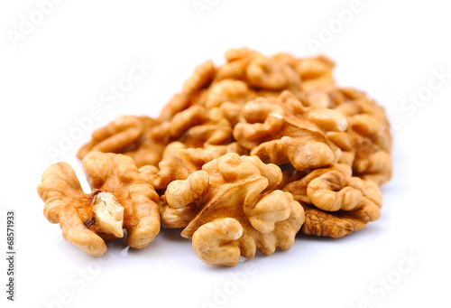 Photo: Walnuts isolated Walnuts isolated