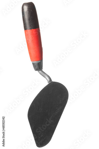 Photo: Isolated trowel Isolated trowel