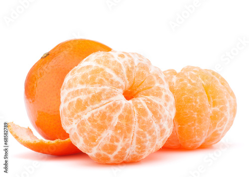 Photo: Peeled tangerine or mandarin fruit Peeled tangerine or mandarin fruit
