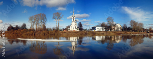 Photo: Orthodox Church, Spring Vologda, Russia Orthodox Church, Spring Vologda, Russia