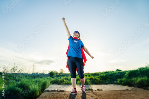 Photo: super hero woman super hero woman