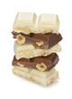 Stacked chocolate bars